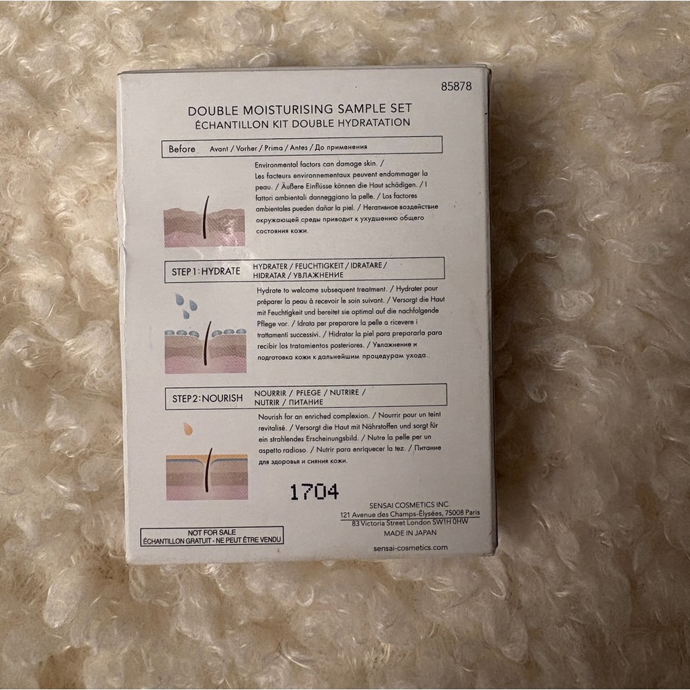 NIB Sensai Double Moisturizing Sample Set - Picture 2 of 4